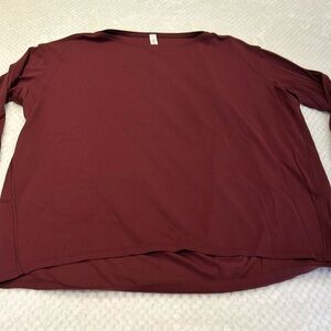 Lululemon Women’s Long Sleeve Back In Action Tee